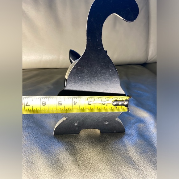 Cat Letter Holder, Carved Wood, Hand Painted - Picture 8 of 11